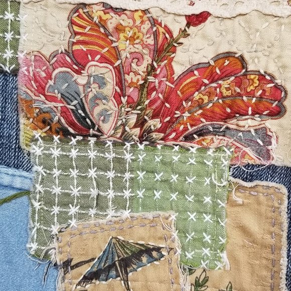 Upcycled 7 For All Mankind | Patched | - Picture 4 of 4